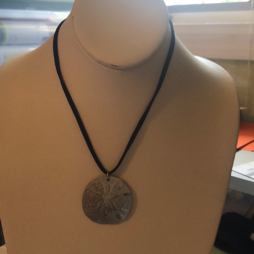 Sand dollar necklace